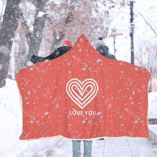 Heart Snuggie Hoodie