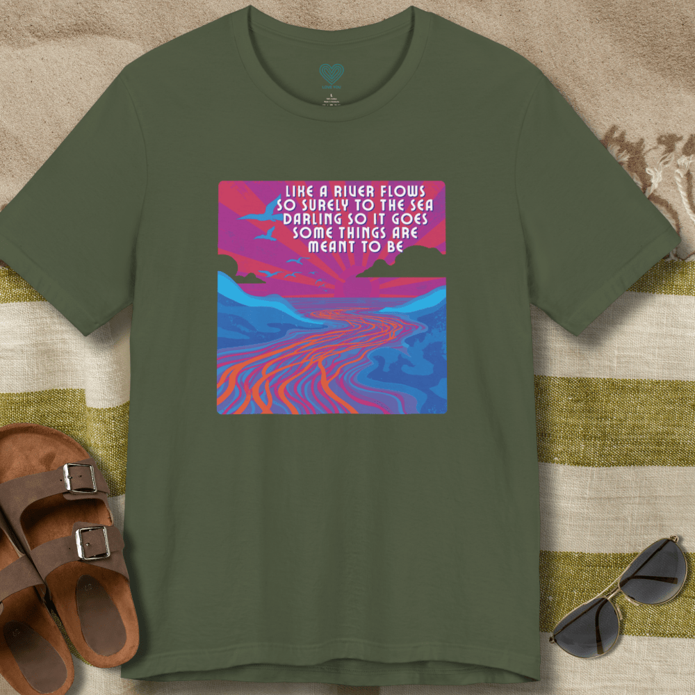Like A River Flows T-Shirt