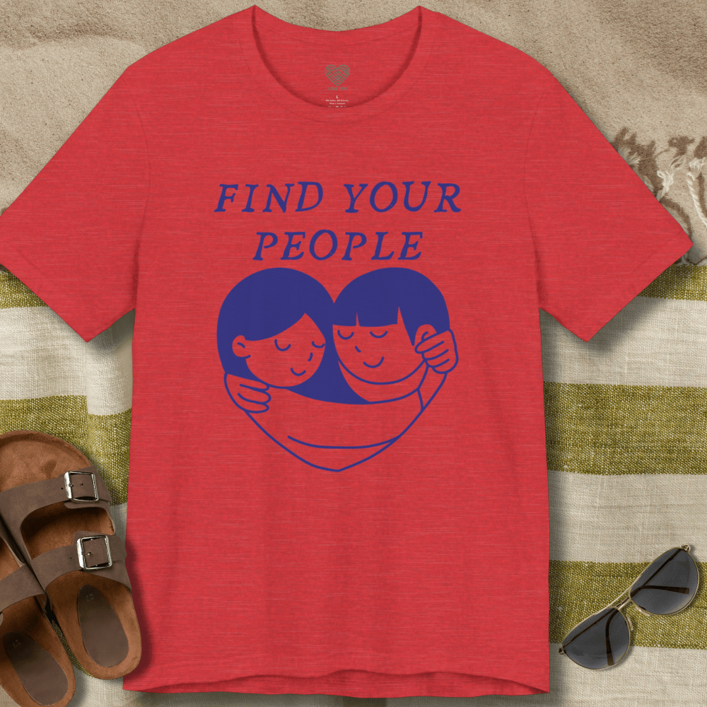 Find Your People Heart T-Shirt