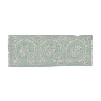 Green Medallion Scarf