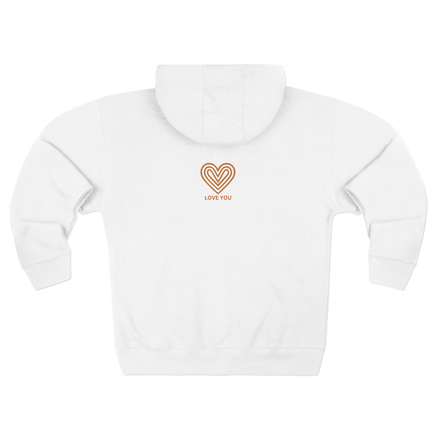 Keep Going Unisex Zip Hoodie for Inspiration, Strength and Hope