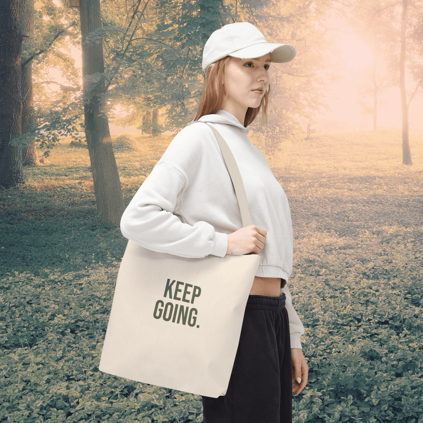 Keep Going Tote Bag