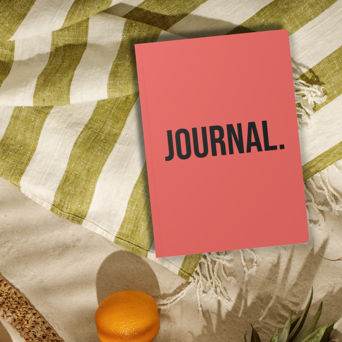 Inspirational Softcover Journal - 100/200 Pages - Orange Yellow and Peach Pink Options - Best Parts Ahead - Mother's Day, Father's Day, Students, Teachers, Christmas, New Year's Graduation