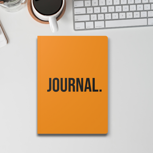 Inspirational Softcover Journal - 100/200 Pages - Orange Yellow and Peach Pink Options - Best Parts Ahead - Mother's Day, Father's Day, Students, Teachers, Christmas, New Year's Graduation