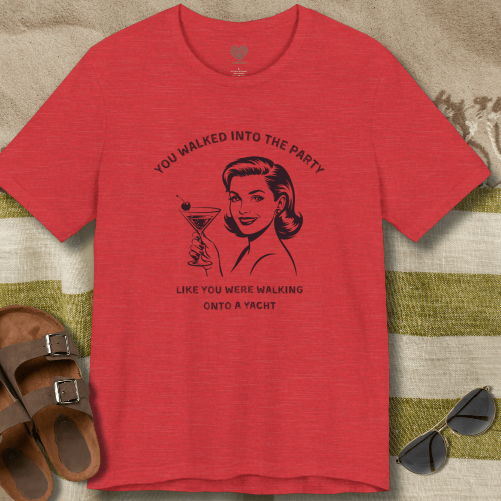 Walking onto A Yacht T-Shirt