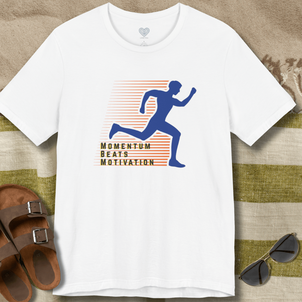 Momentum Beats Motivation T-Shirt