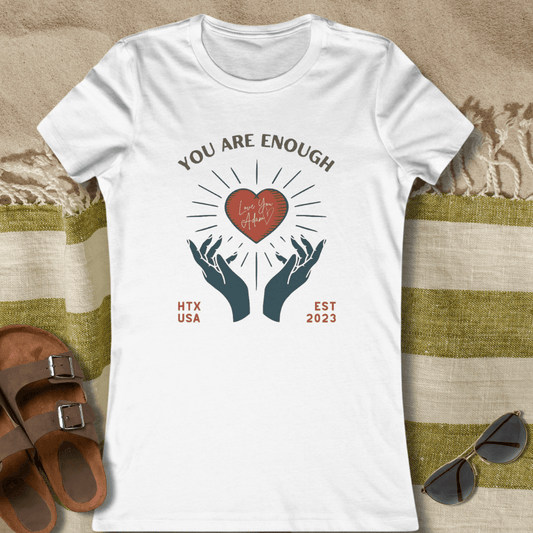 Women's Retro You Are Enough T-Shirt
