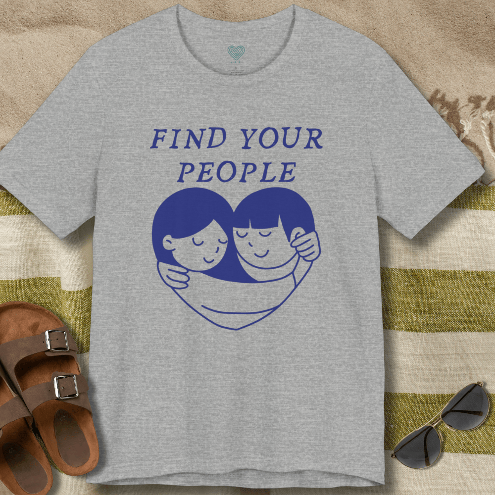 Find Your People Heart T-Shirt
