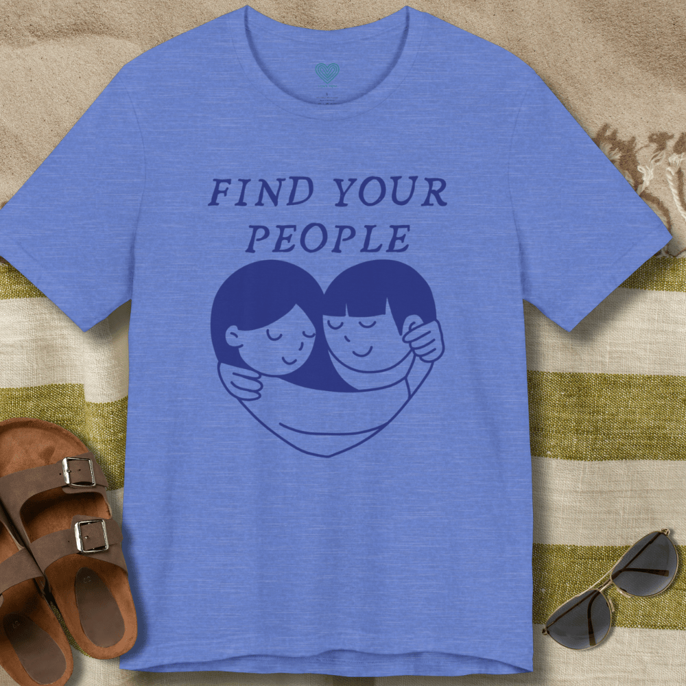 Find Your People Heart T-Shirt