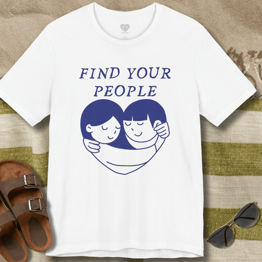 Find Your People Heart T-Shirt