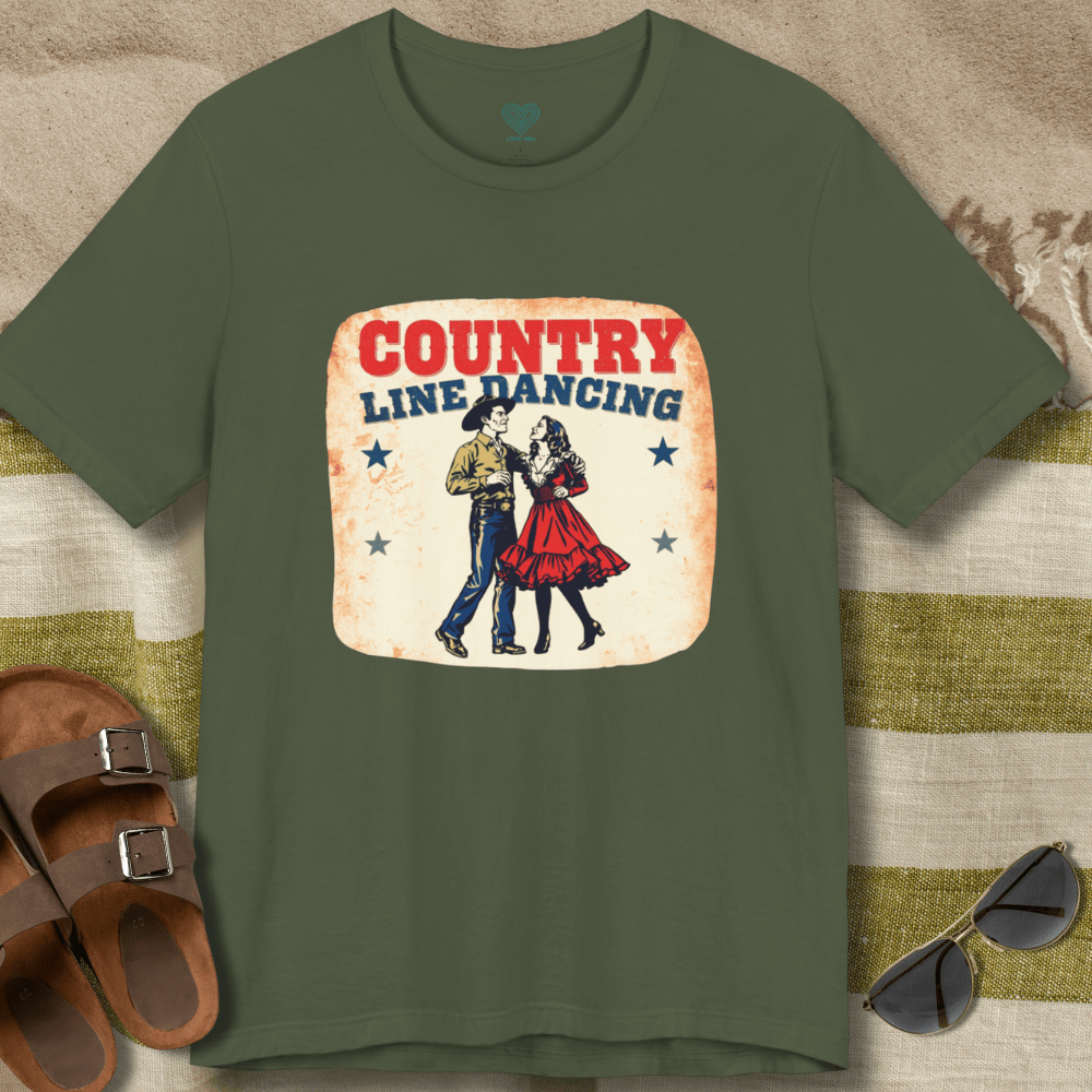 Country Line Dancing T-Shirt