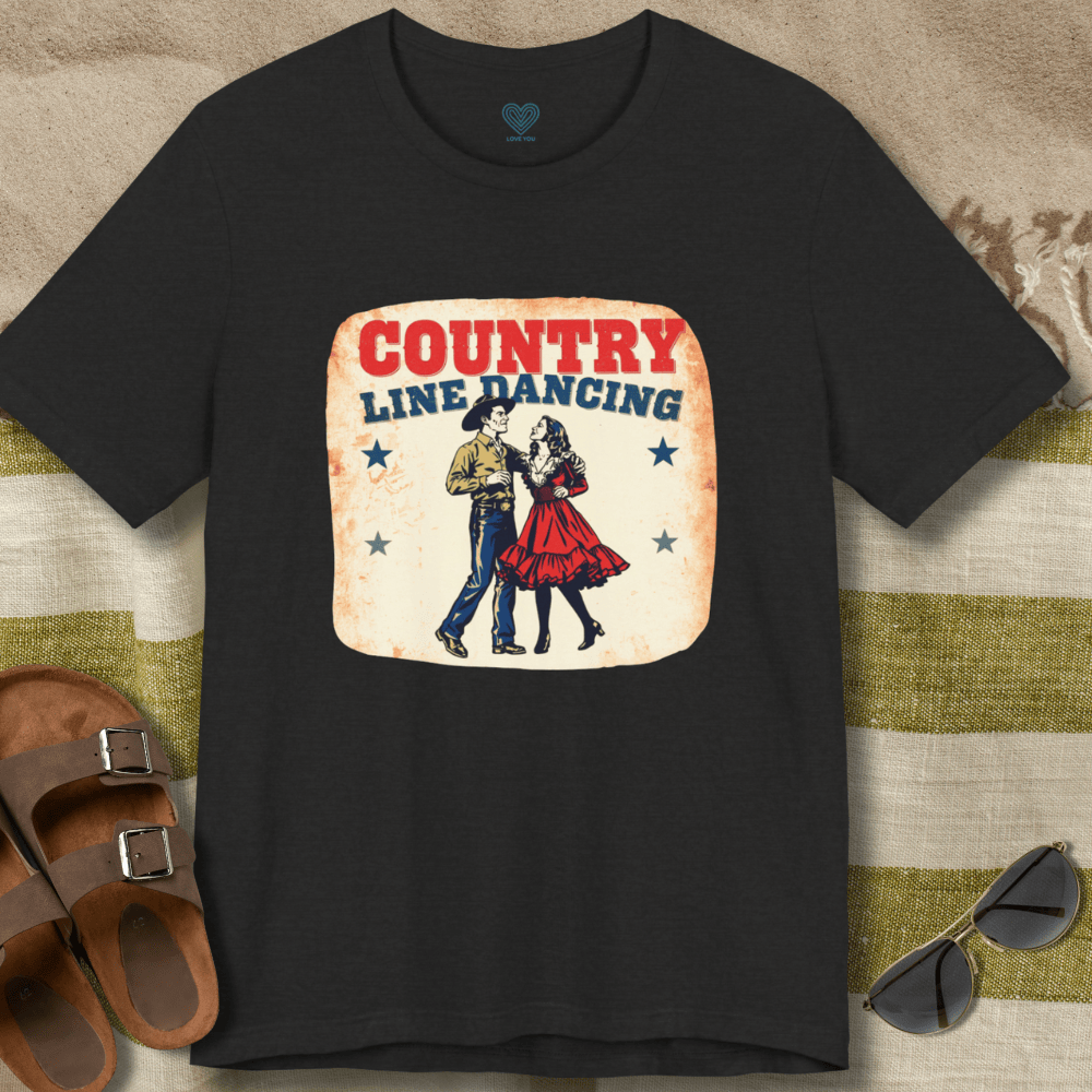 Country Line Dancing T-Shirt