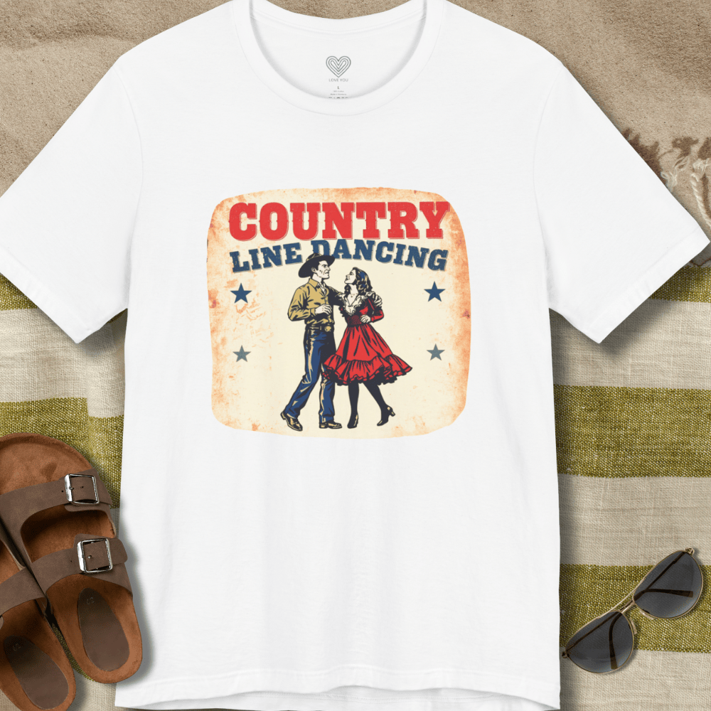 Country Line Dancing T-Shirt