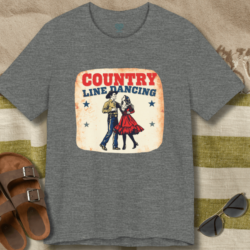 Country Line Dancing T-Shirt