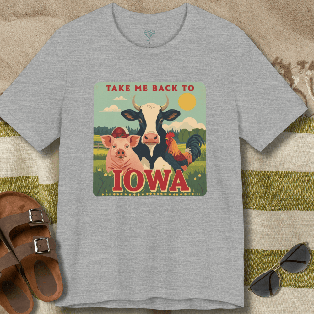 Iowa Farm Animals T-Shirt