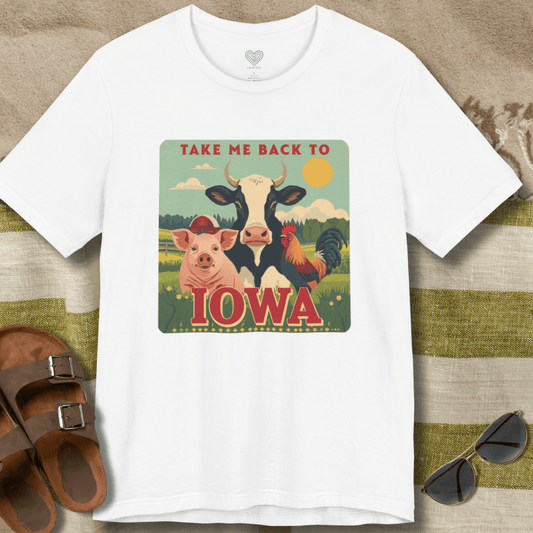 Iowa Farm Animals T-Shirt