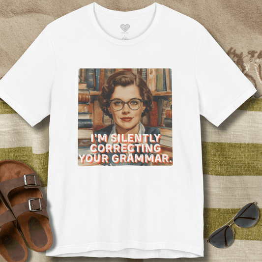 Silently Correcting Grammar T-Shirt