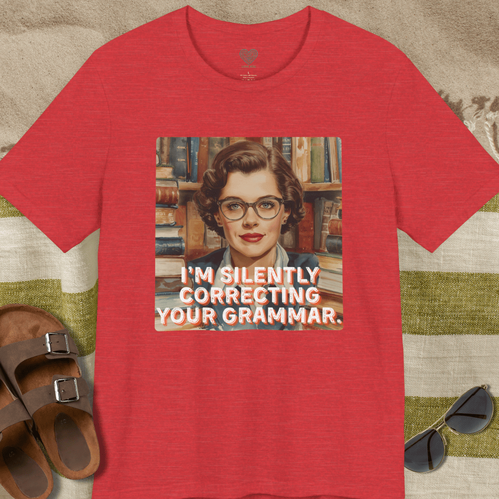 Silently Correcting Grammar T-Shirt